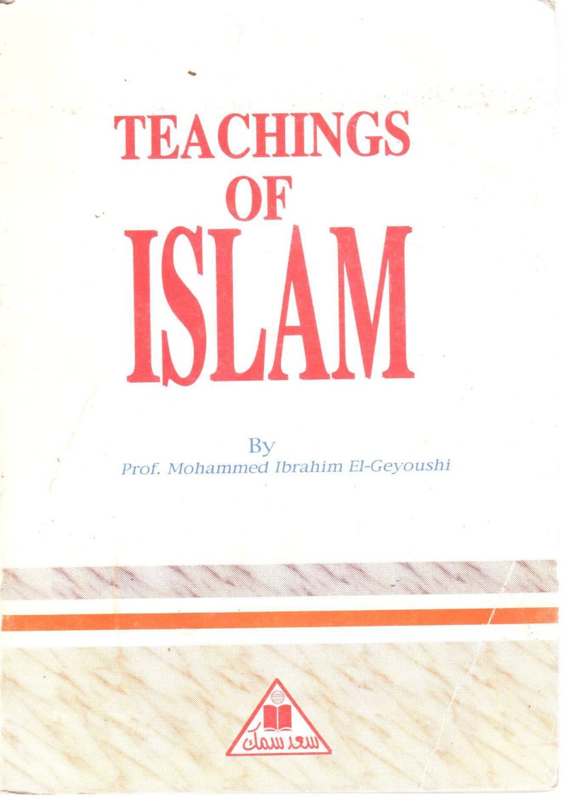 TEACHINGS OF ISLAM