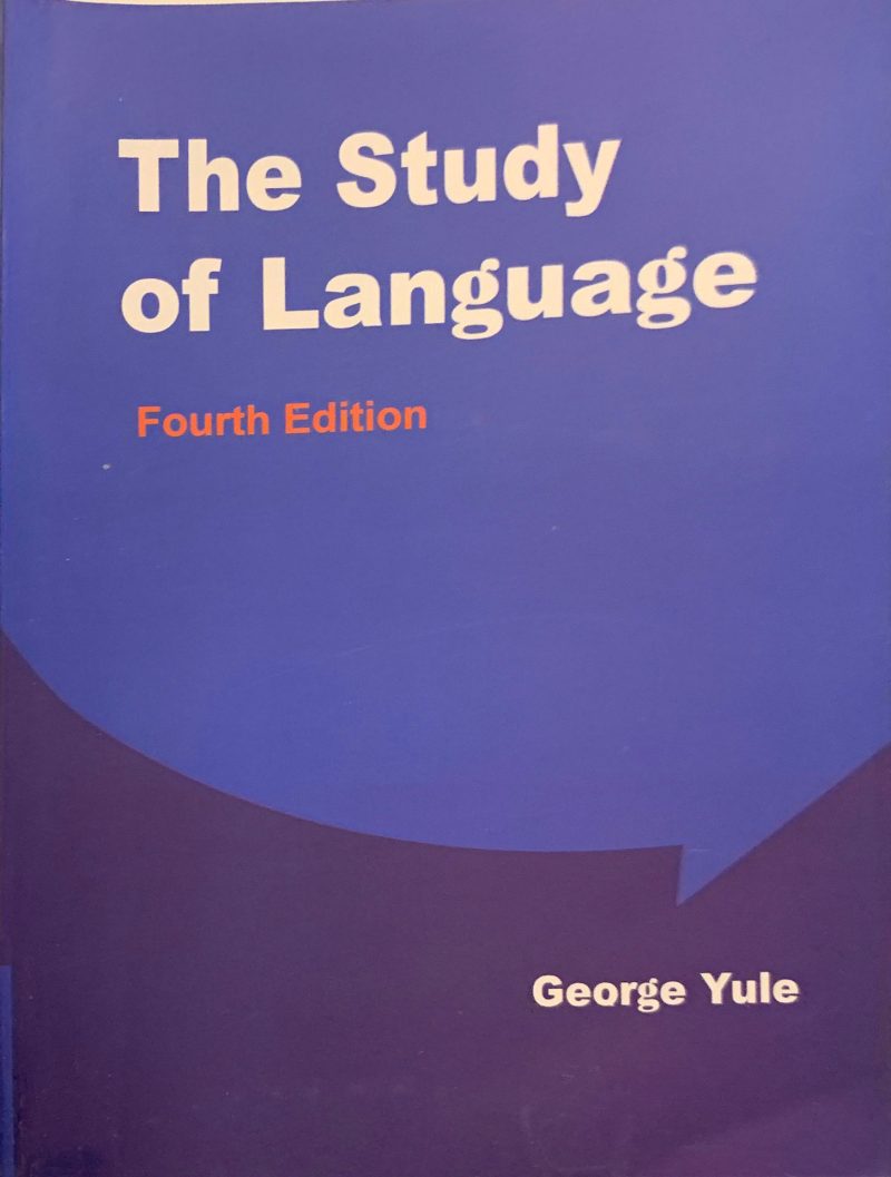 The Study of Language