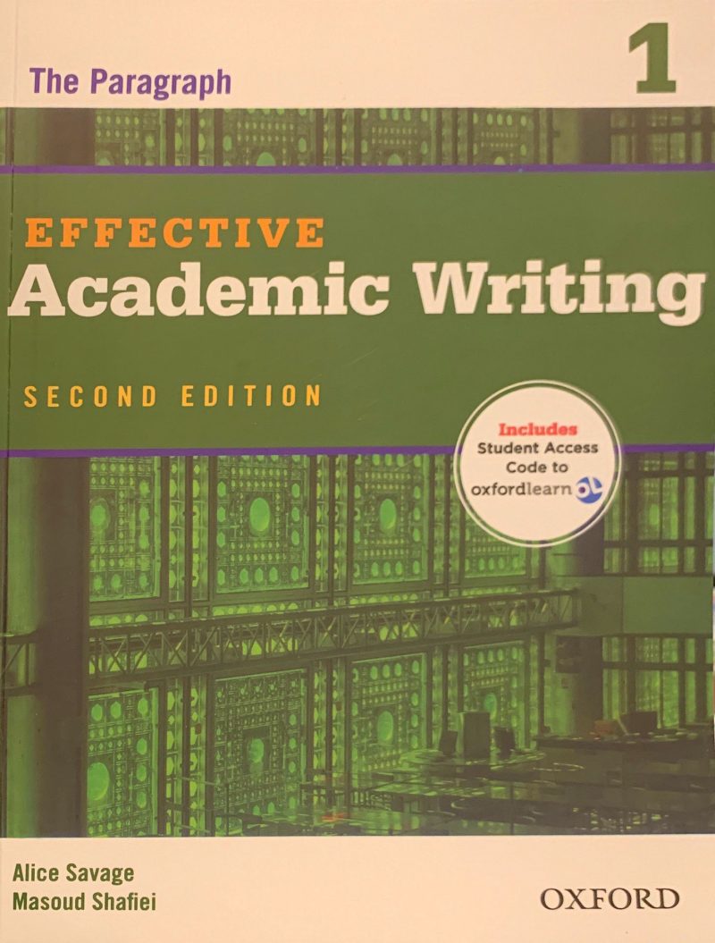 Effective Academic Writing1-second ed