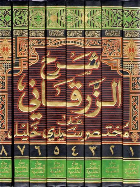 شرح الزرقاني على مختصر سيدي خليل 8/1 ومعة الفتح الرب